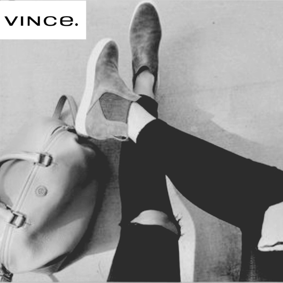 Chic Wool Vince High Top Sneakers